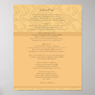 Poster Une prière de cheval - Imprimer