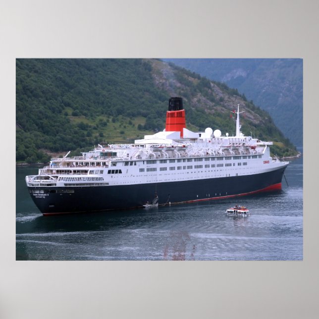 Poster Une reine dans un fjord (Devant)