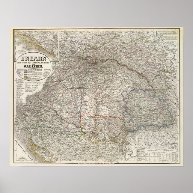 Poster Ungarn, Galizien (Devant)