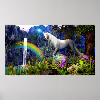 Poster Unicorn Dream Par Dreamflame 5D