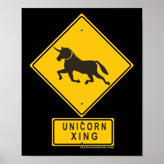 Poster Unicorn XING