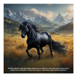 Poster Unicorne