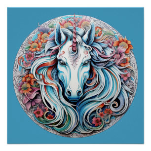 Poster Unicorne