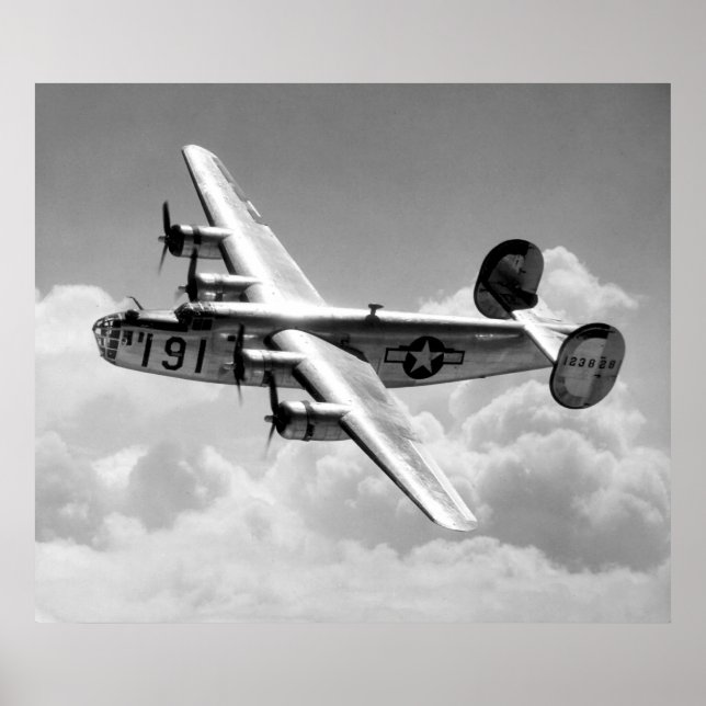 Poster unifié du libérateur B-24 (Devant)