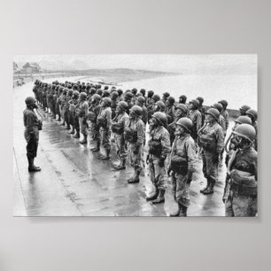 Poster Uniformes Gasmasks de combat