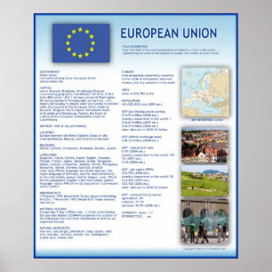Poster Union européenne