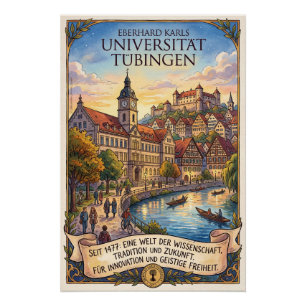 Poster Université de Tübingen