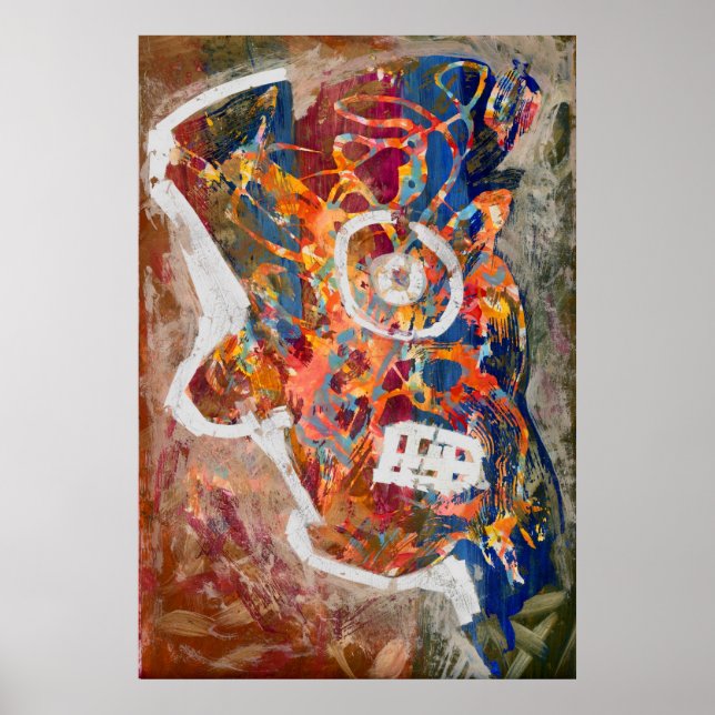 Poster Unshrunken-Head (remix) (Devant)