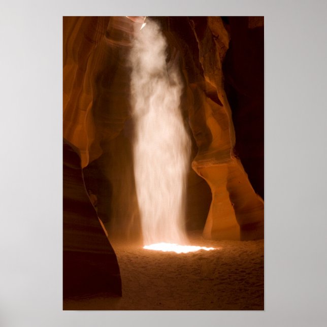 Poster Upper Antelope Canyon, Page, Arizona (Devant)