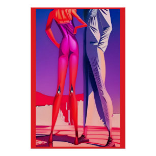 Poster Ups cultivés anonymes