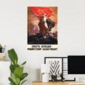 Poster URSS 2ème guerre mondiale Propagande soviétique 19 (Home Office)