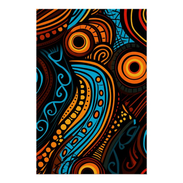 Poster Uruba - Simpel et bunt (12/12) (Devant)