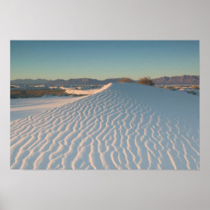 Poster USA, Nouveau Mexique, White Sands National