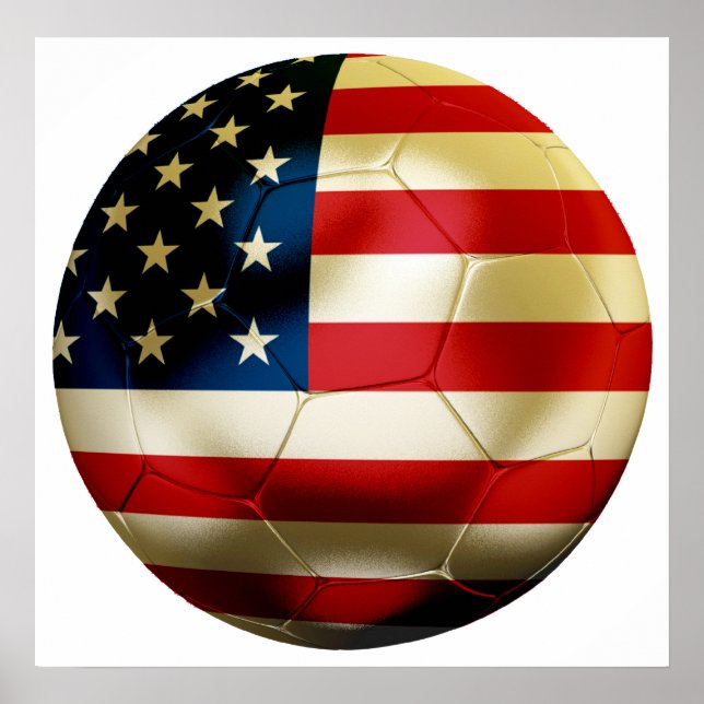 Poster USA Soccer (Devant)