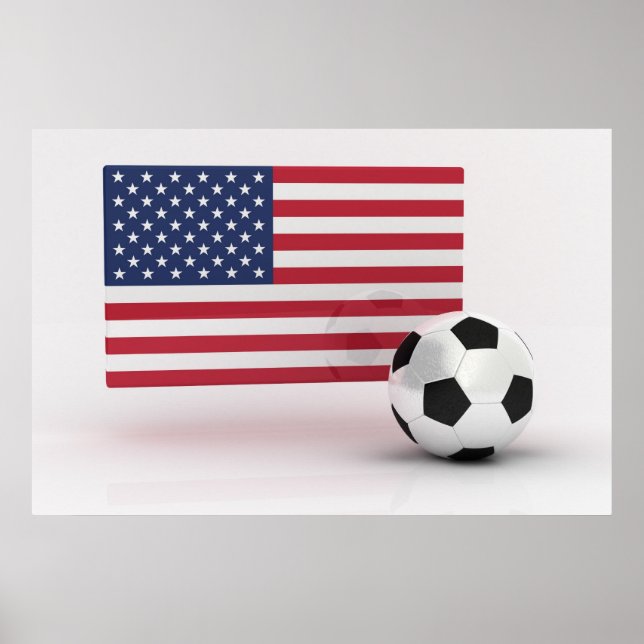 Poster USA Soccer (Devant)