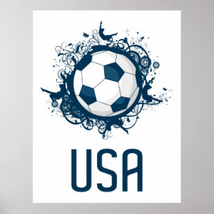 Poster USA Soccer