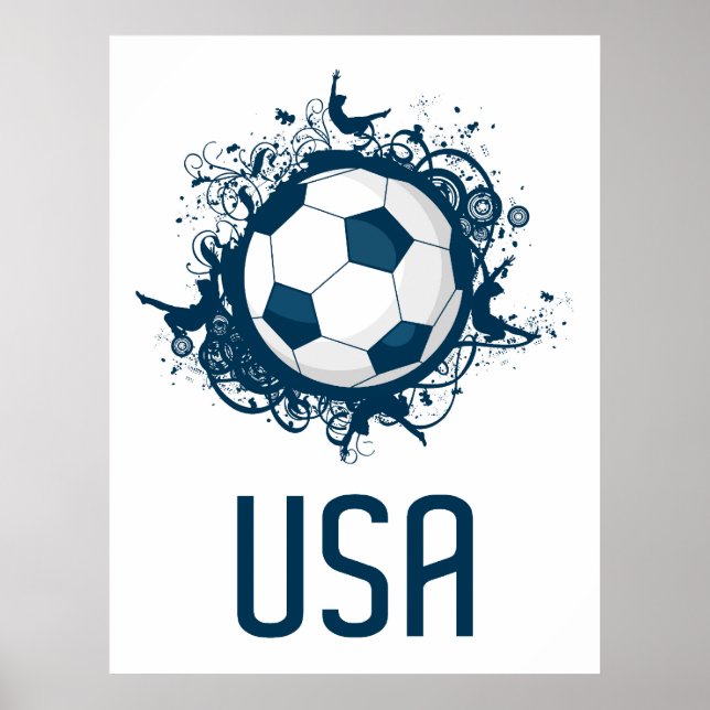 Poster USA Soccer (Devant)
