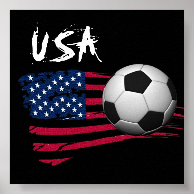 Poster USA Soccer (Devant)