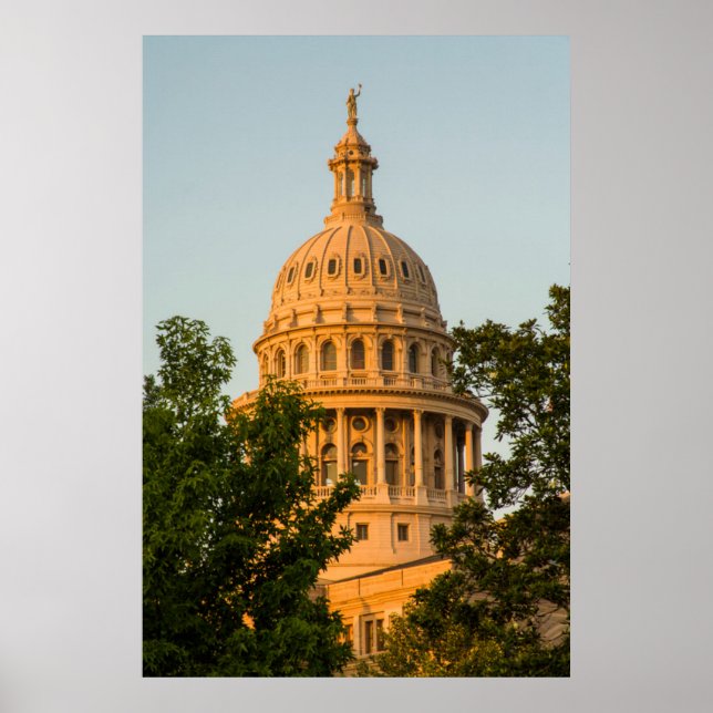Poster USA, Texas, Austin. Capitol Building (1888) 3 (Devant)