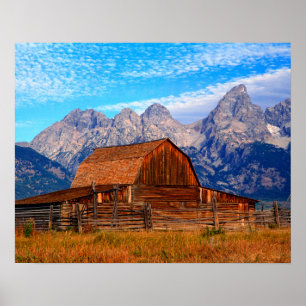 Poster USA, Wyoming, Grand Teton National Park.