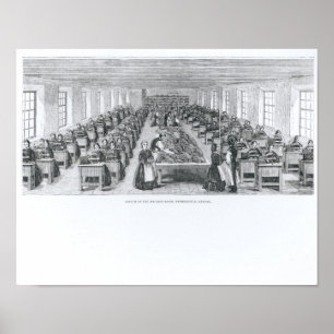 Poster Usine de chaussures