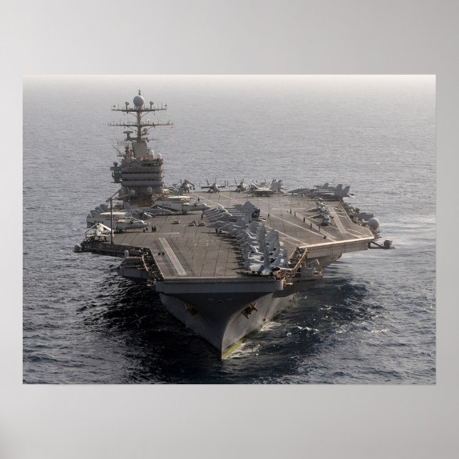 Poster USS Abraham Lincoln (CVN 72) (Devant)