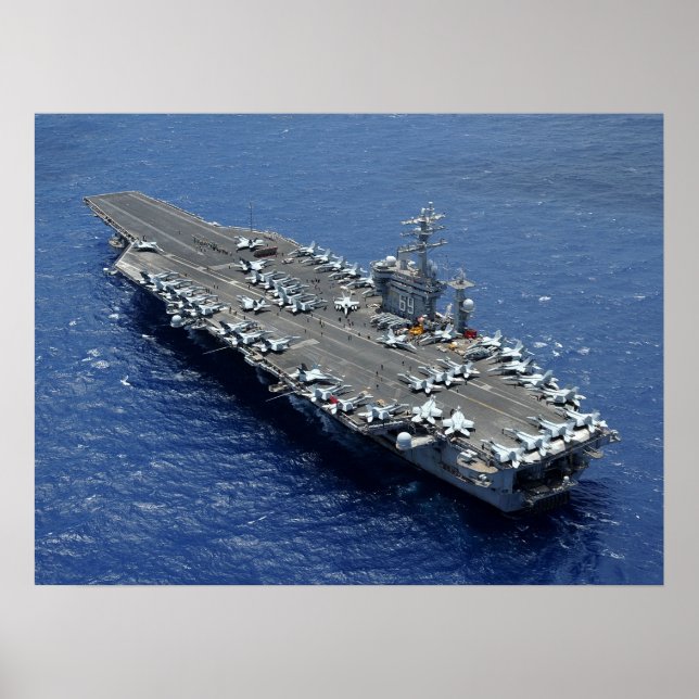 Poster USS Dwight D. Eisenhower (CVN 69) (Devant)
