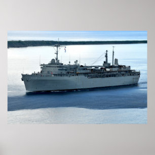 Poster USS Emory S. Land (AS 39)