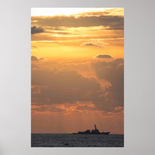 Poster USS Farragut (DDG 99) (Devant)