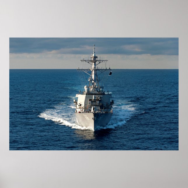 Poster USS Gonzalez (DDG 66) (Devant)