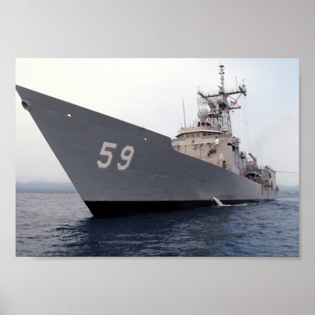 Poster USS Kauffman (FFG 59) (Devant)