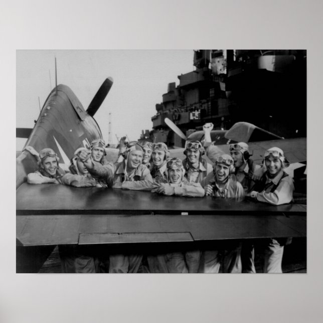 Poster USS Lexington (Devant)