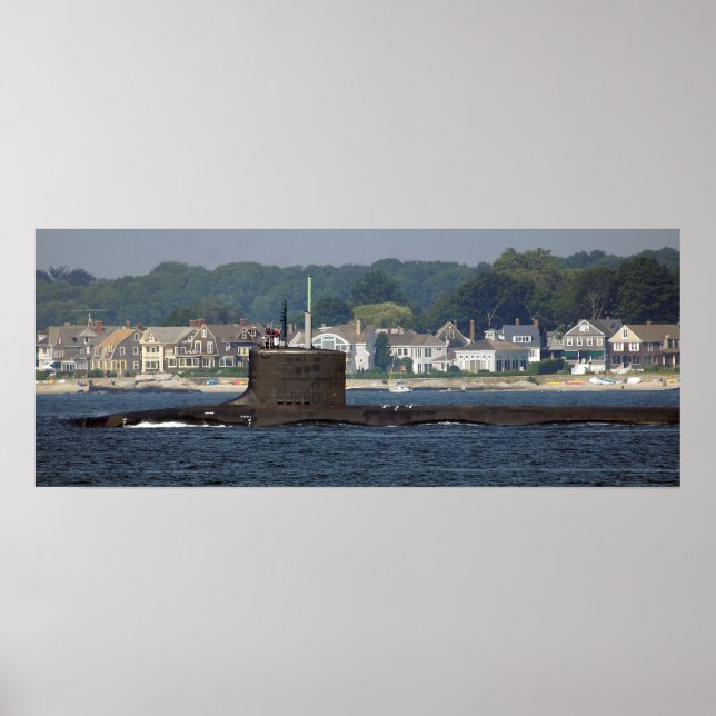 Poster USS New Hampshire (SSN 778) (Devant)