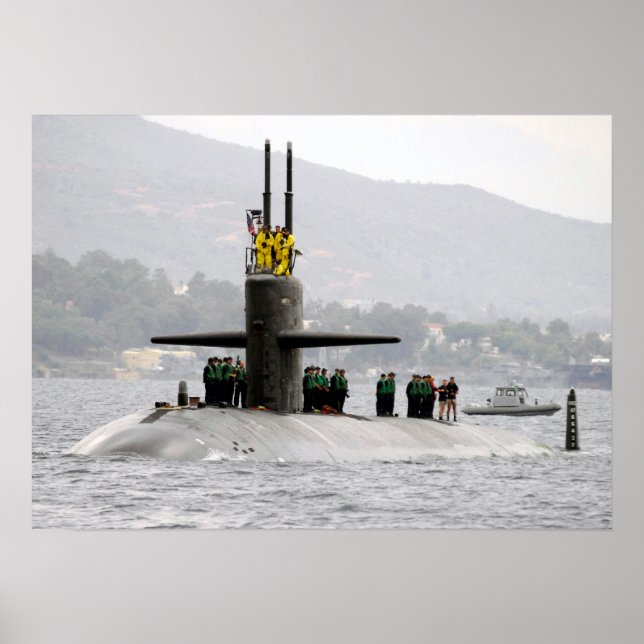 Poster USS Oklahoma City (SSN 723) (Devant)