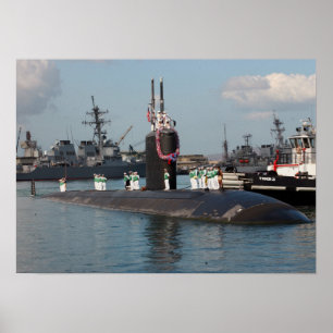 Poster USS Pasadena (SSN 752)