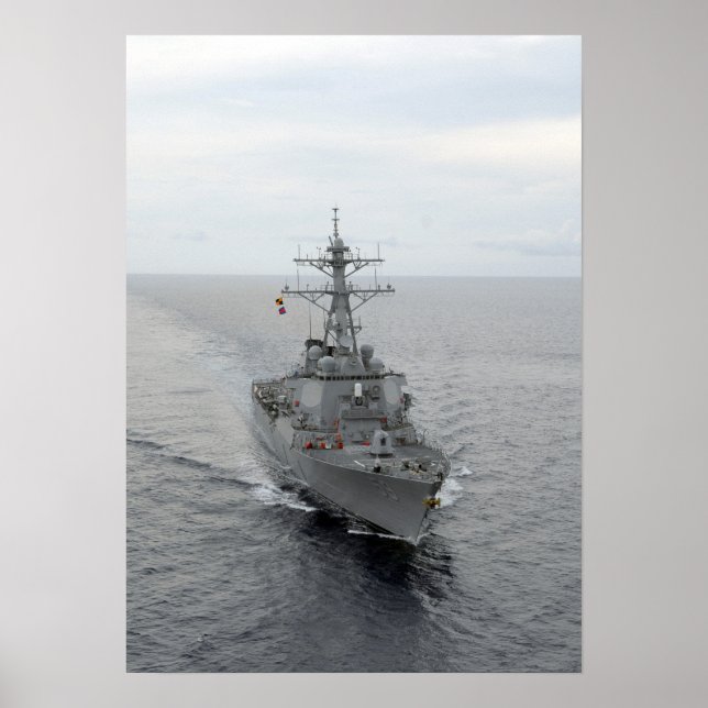 Poster USS Russell (DDG 59) (Devant)