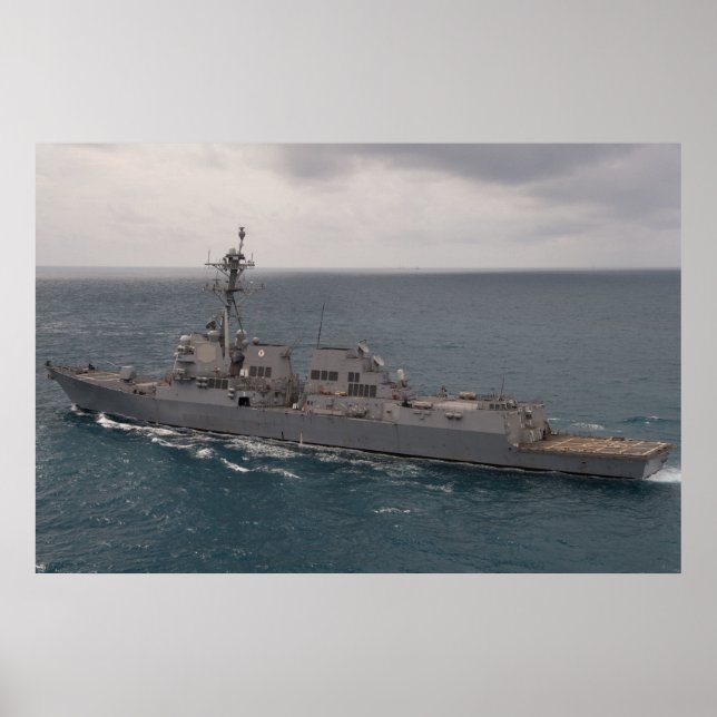 Poster USS Sampson (DDG 102) (Devant)