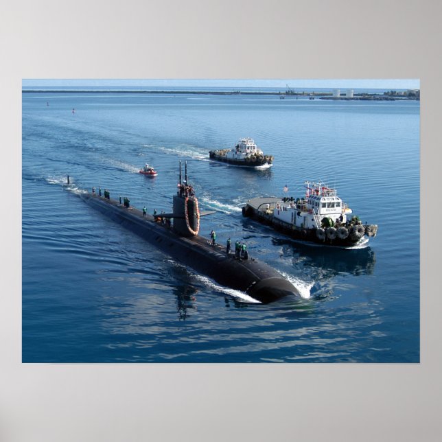 Poster USS San Francisco (SSN 711) (Devant)