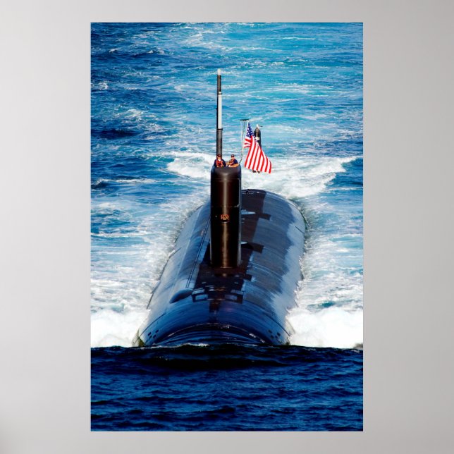Poster USS Tuscon (SSN 770) (Devant)