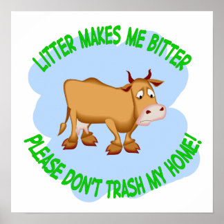 Poster vache