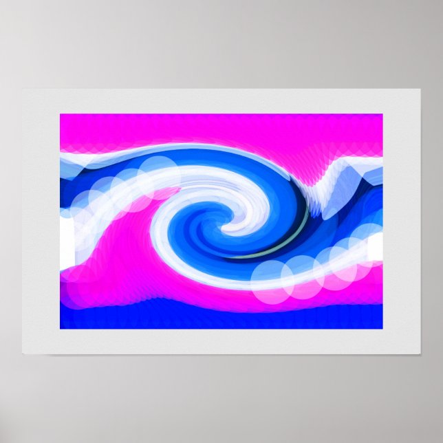 Poster Vague de tempête (Devant)
