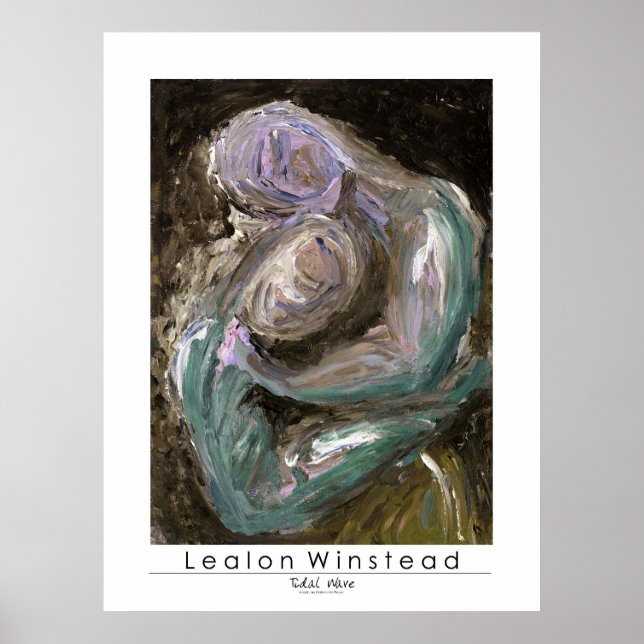 Poster Vague marémotrice (Devant)