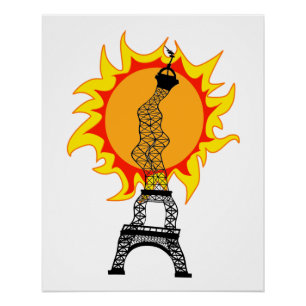 Poster Vague thermique européenne