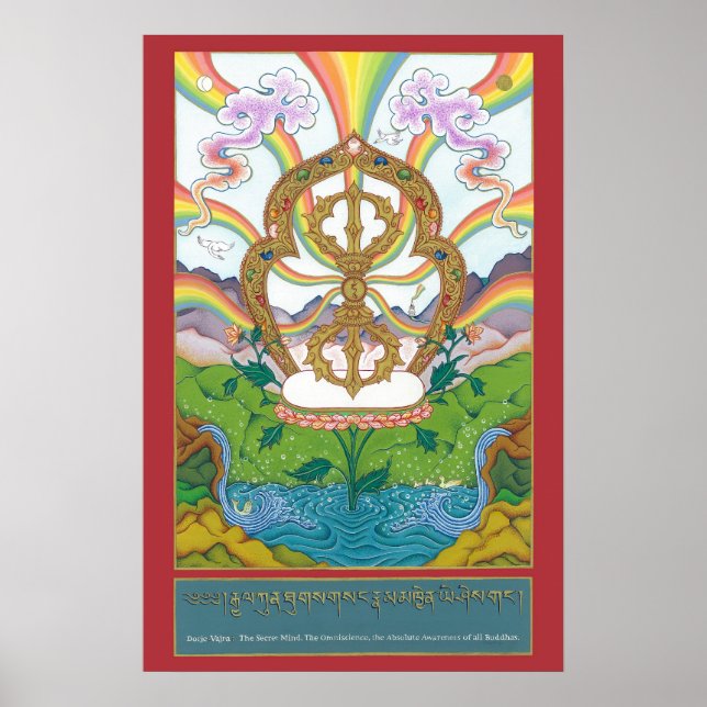 POSTER Vajra (Tib. Dorje) - à partir de 14,25 $ (Devant)