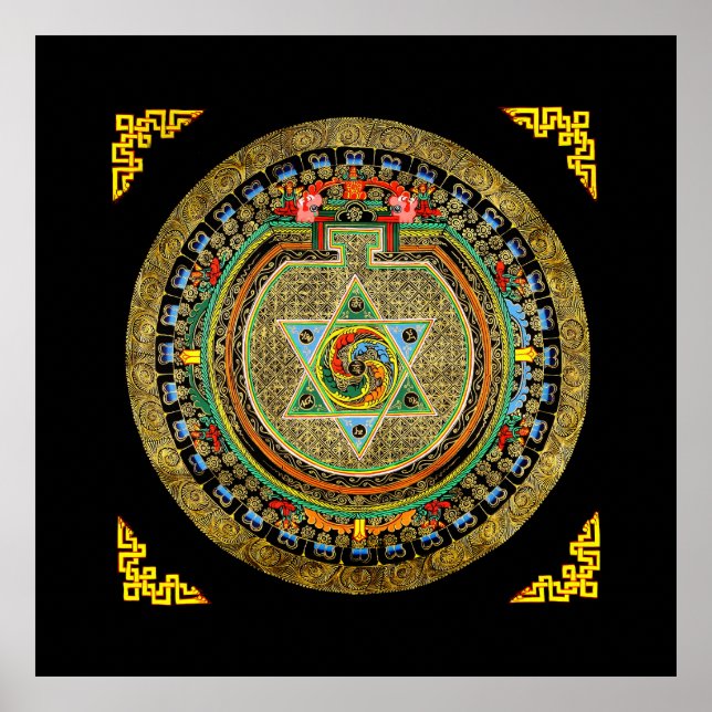 Poster Vajrayogini Mandala (Devant)