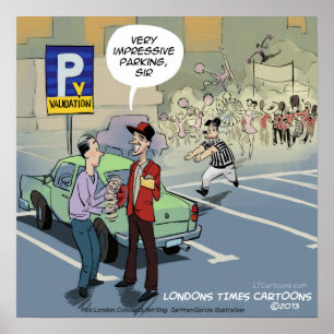 Poster "Validation" Psychologie Drôle