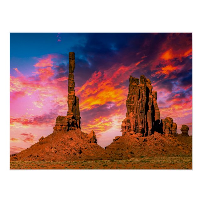 Poster Vallée du Monument (Devant)