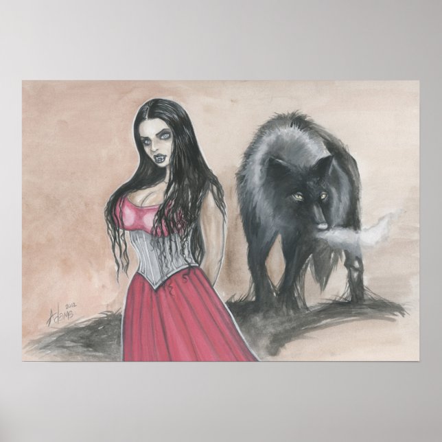 Poster Vamp et Wolf (Devant)