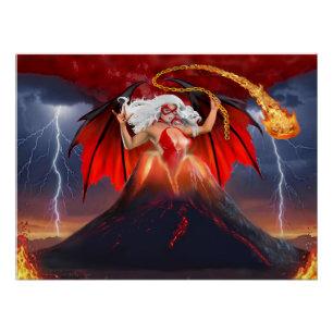 Poster Vampire Rebelle : L'Évasion Volcanique