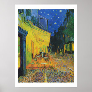 Poster Van Gogh   Café Terrasse en soirée   1888